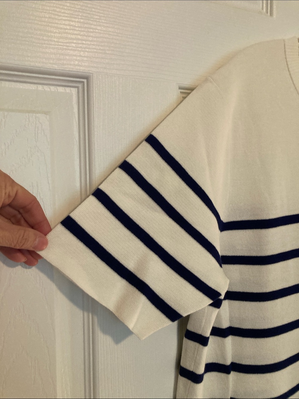 JCrew Margot sweater dress in stripe - Picture 3 of 5